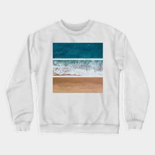 Abstract Square Beach Crewneck Sweatshirt